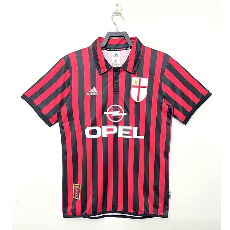 Camiseta AC Milan Home Retro 99/00